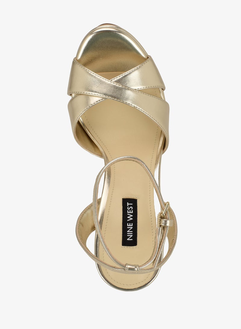 ناين ويست صنادل بكعب عالٍ وحزام للكاحل - Image 4